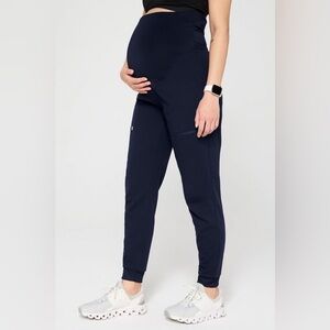 Fabletics Navy Maternity Scrub Joggers- Medium